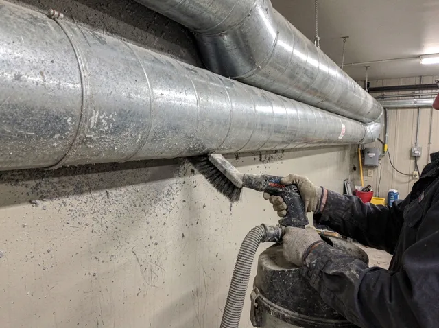 Industrial Dryer Vent Cleaning in Belmont