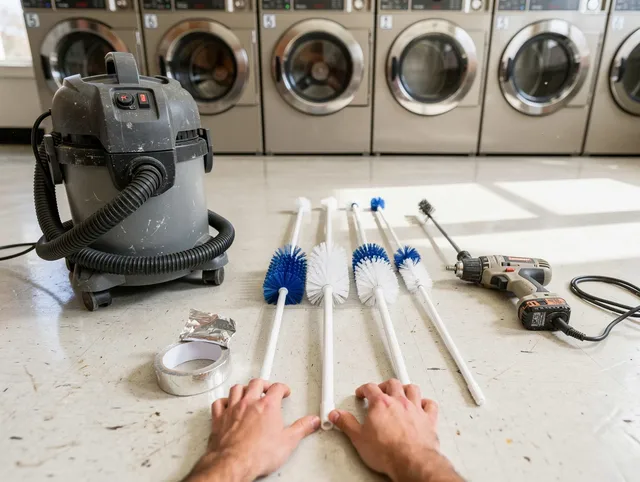 Commercial-grade dryer vent cleaning by Belmont Dryer Vent Cleaning in Belmont